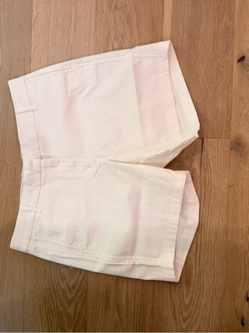 J. Crew Cream Cotton Bermuda Shorts